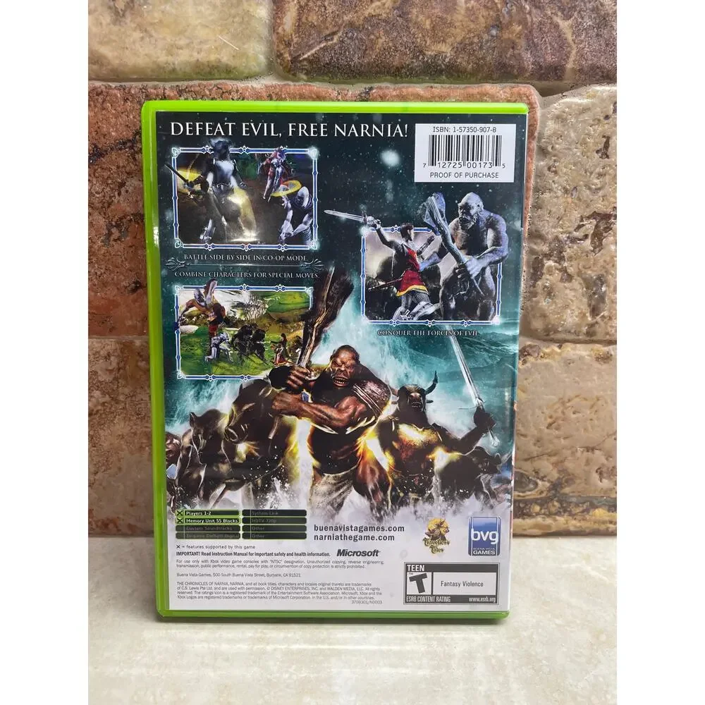Xbox Game The Chronicles of Narnia: The Lion, the Witch and the Wardrobe